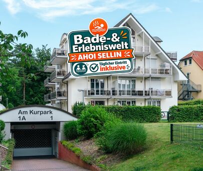 Ferienwohnung 15 "Jasmund" - Bade- & Erlebniswelt täglich inklusive