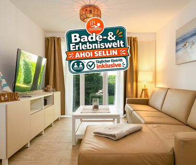 Ferienwohnung Strandliebe - Bade- & Erlebniswelt täglich inklusive