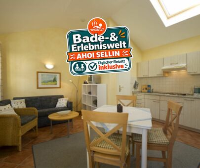 Ferienwohnung "Muschel" - Bade- & Erlebniswelt täglich inklusive