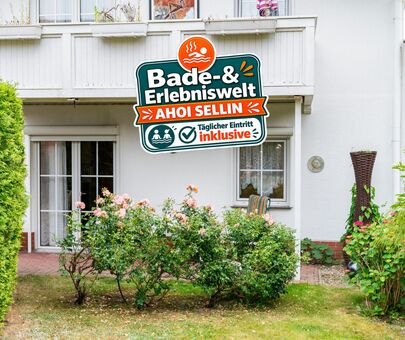 Ferienwohnung "Kiebitz" - Bade- & Erlebniswelt täglich inklusive