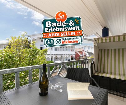 Ferienwohnung "Ostseewind" - Bade- & Erlebniswelt täglich inklusive