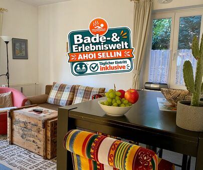 Ferienwohnung "Arkona" - Bade- & Erlebniswelt täglich inklusive